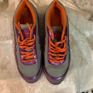 Curves Gray and Purple Sneakers
